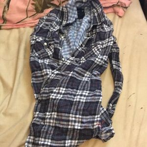 American Eagle button up